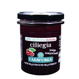 Confettura extra di ciliegie /Cherry extra Jam 230gr