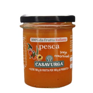 Confettura extra di Pesche/ Peaches extra jam 230gr